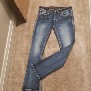 Rock Revival Mid Rise Boot Jean